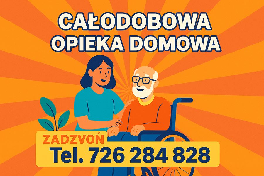 Opieka seniora Jastrzębie Zdrój z zamieszkaniem, całodobowo.